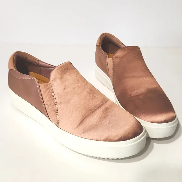 Dr. Scholls Leta Bouquet Rose Gold Slip On Sneaker Shoes Size 9.5M EUC - Picture 11 of 11
